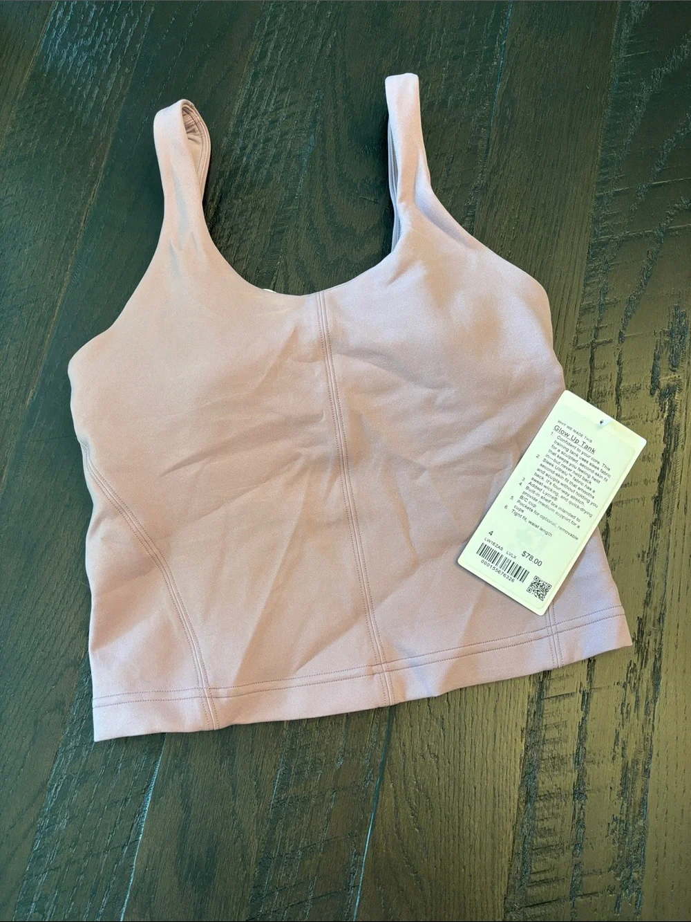NWT Lululemon Glow Up Tank
